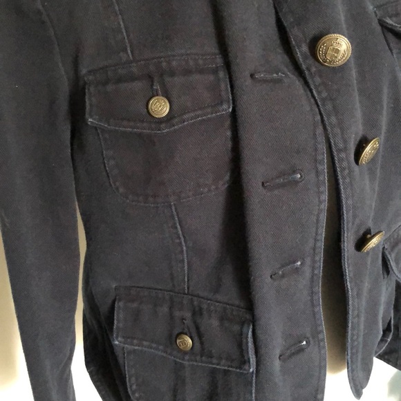 Liz Claiborne — First Issue dark blue Jean jacket dark blue size L - Picture 4 of 8